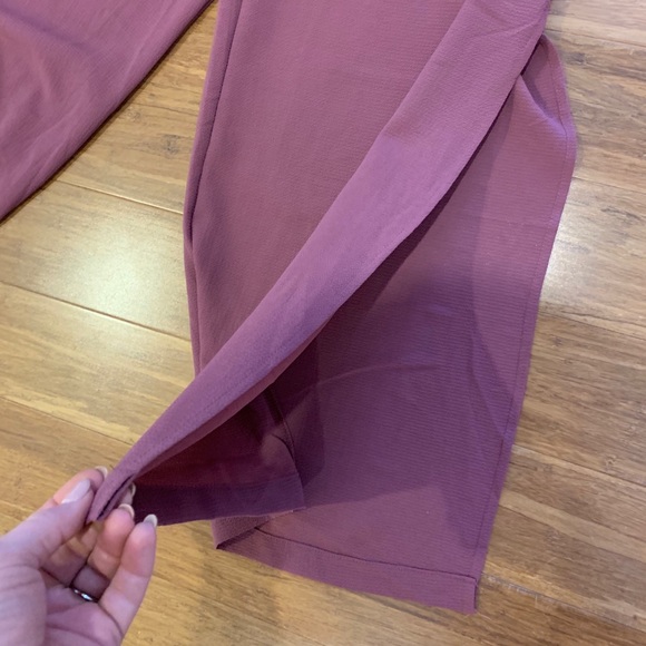 Side Split Jumpsuit with Low Back - Picture 6 of 8